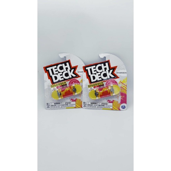 Tech Deck Single Pack Yellow with Peeking eye DESIGN - Picture 1 of 2